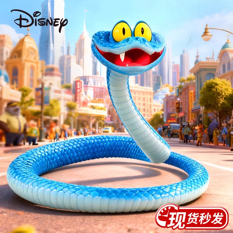 Zootopia 2 : Serpents environnants Gary, une boîte aveugle de décompression de serpent, figurine de Judith Nick, ornement mobile complet du corps