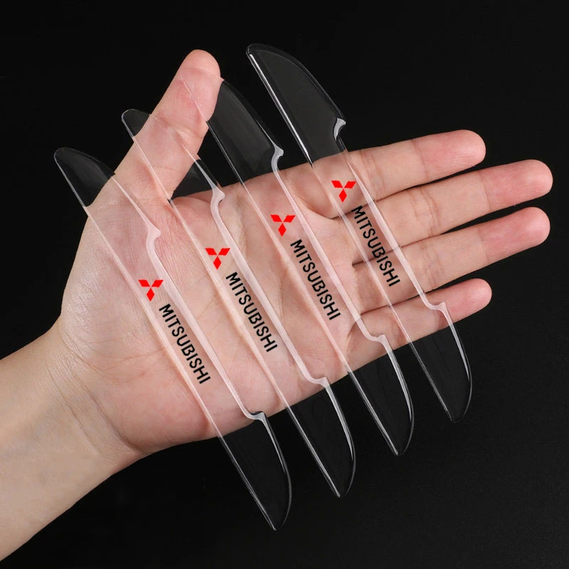Car Door Side Anti-collision Reflective Stickers for Mitsubishi Ralliart Lancer ASX Pajero Outlander Delica EVO Grandis Galant