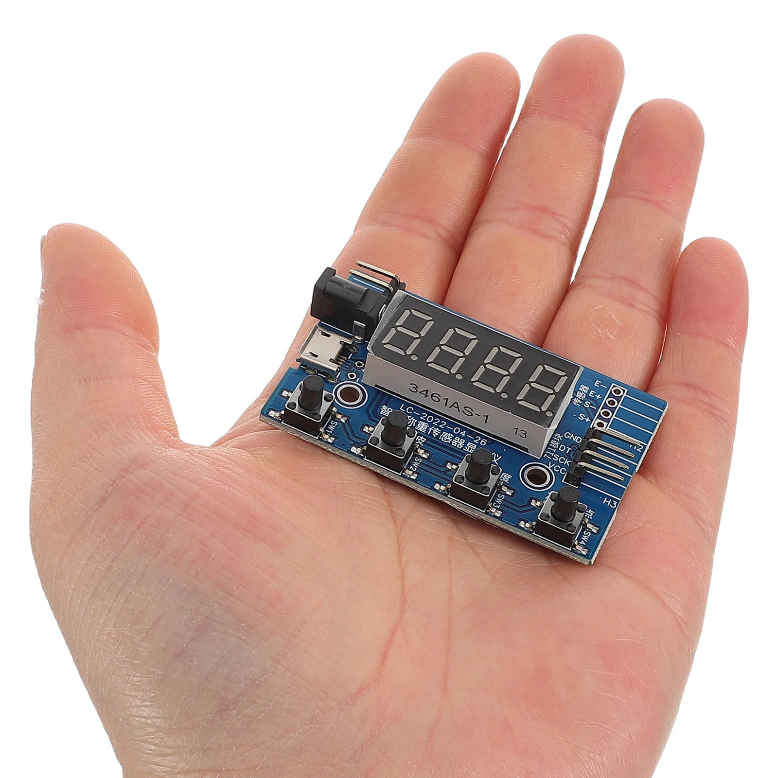 

Weighing Pressure Sensor Digital Indicator High Accuracy Smart Scale Load Cell Real Time Measurement Reusable Weight Sensor