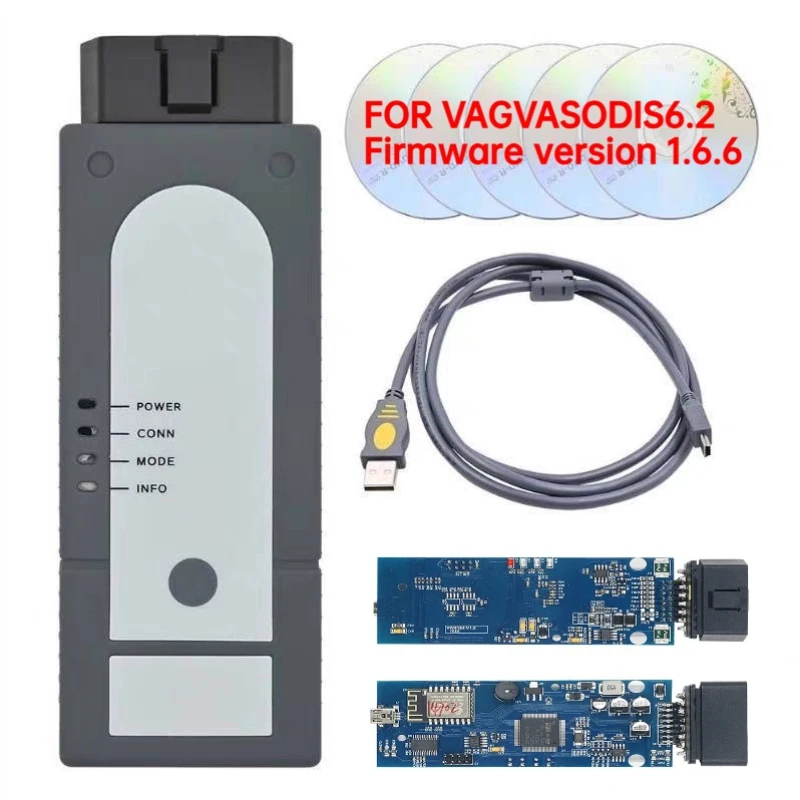 

НОВИНКА: Диагностический инструмент VAGVASODIS 6154 V1.6.6.0 V6.2 Full Chip OBD2 AMB2300 WIFI UDS для 5054A, для AD/VW/Skoda, считыватель кодов неисправностей.