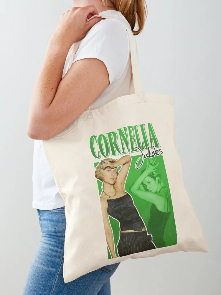 

Cornelia Jakobs Sweden Eurovision 2022 Melodifestivalen Melfest Y2K Tote Bag tote bags men Big bag tote bag canvas