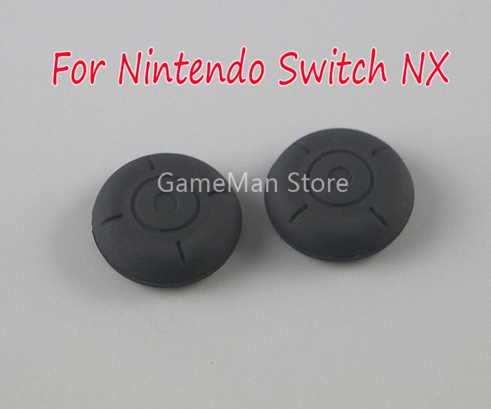 2pcs จอยสติ๊ก Caps ซิลิโคนที่มีสีสัน Analog Grip Stick ปุ่มฝาครอบสําหรับสวิทช์ NS NX อุปกรณ์เสริม