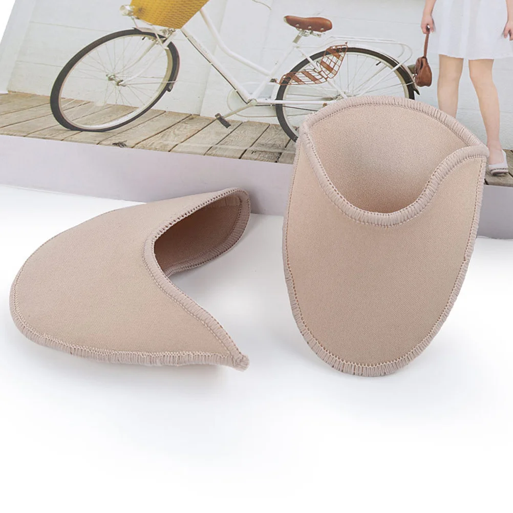 

1 Pair Forefoot Toe Covers Breathable Wear-Resistant Toe Protectors For Shoes Ballet Dance Pads Insoles Half Pad Foot