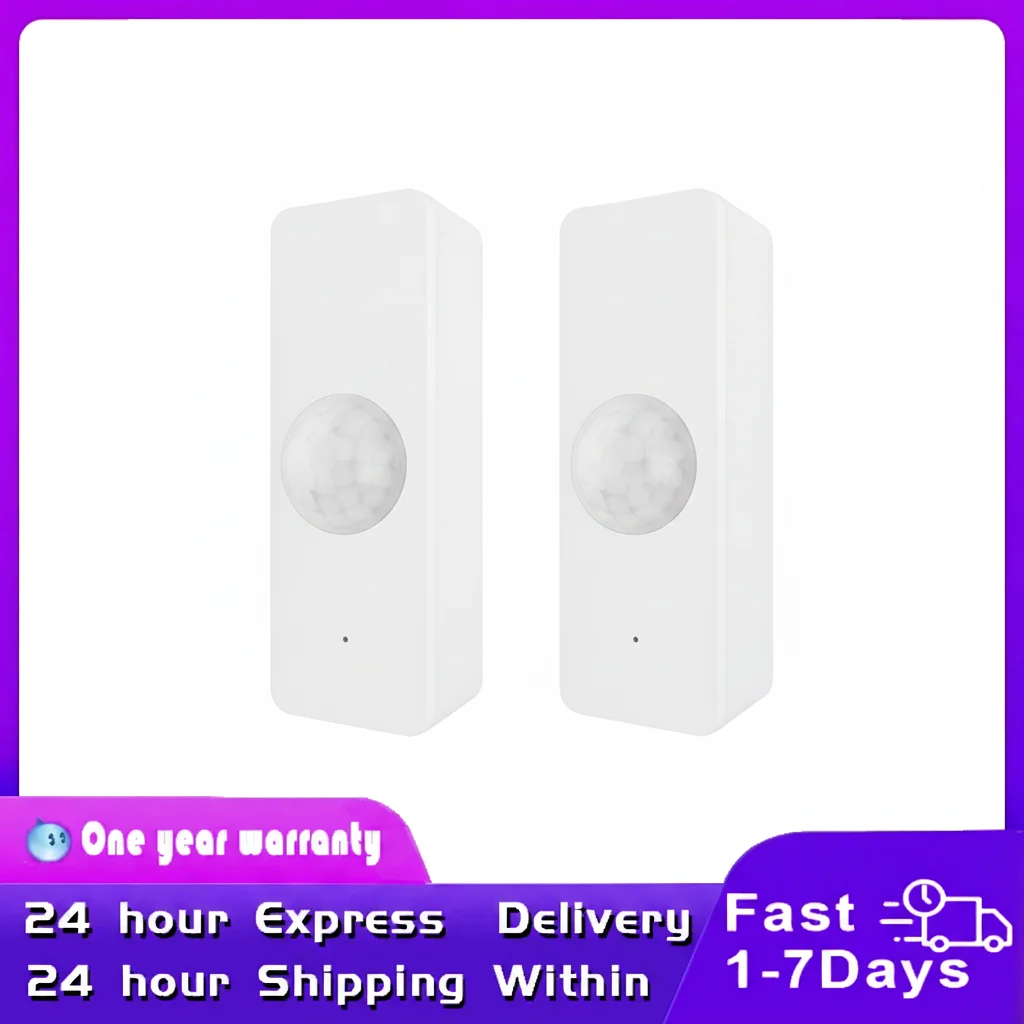 

Tuya Smart WiFi Zigbee Human Motion Sensor Wireless PIR Movement Detector Home Security Works with Alexa Google Smart Life App