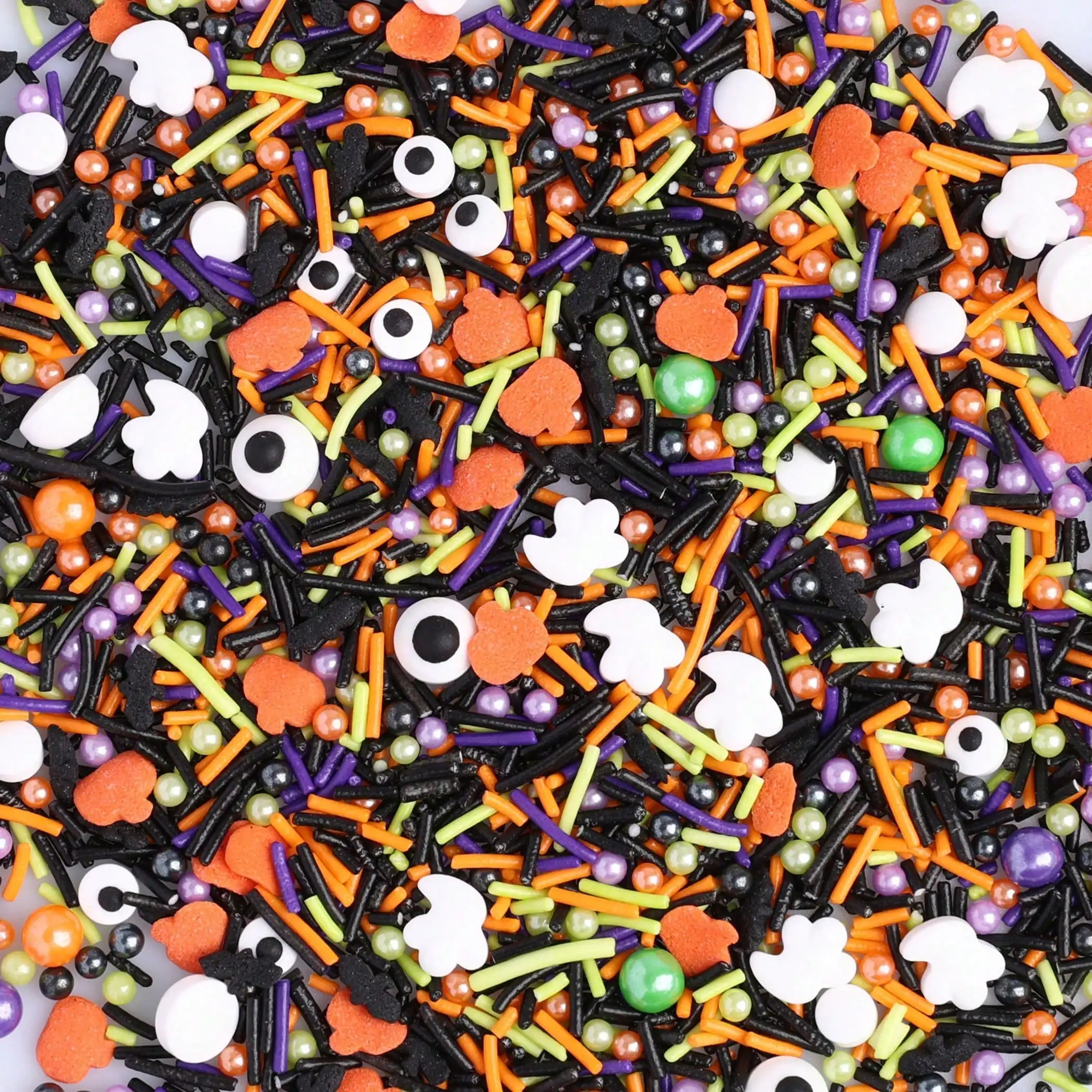 75g Monster Mash Embellishment Kit - Multicolor Halloween Sprinkles for DIY Decor & Creative Projects, Cake Decorating Tools