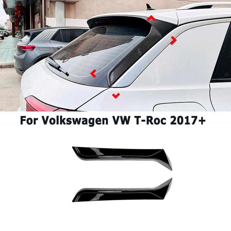 

Car Rear Side Spoiler for Volkswagen VW T-Roc 2017+ Tail Wing Exterior Tuning Parts Car Accessories Aftermarket