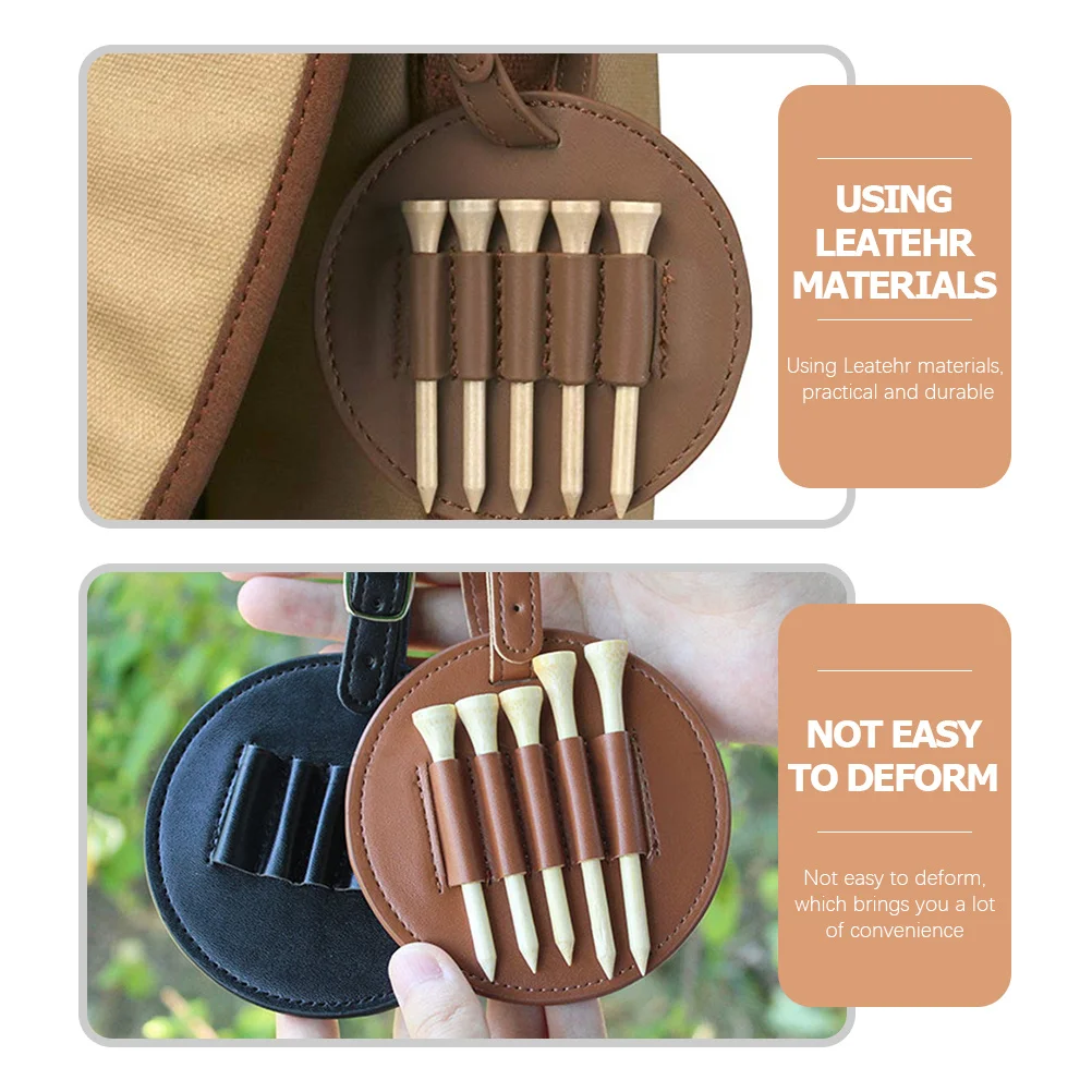 حامل تي شيرت للجولف بتصميم بسيط وسهل آمن لحمل الجولف وإكسسوارات الجولف وحامل تي شيرت محمول لحارس الجولف