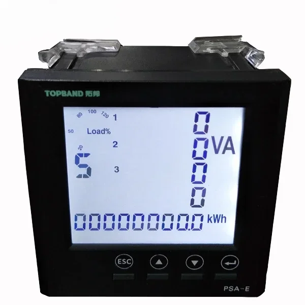 8 Channel 3 Phase 4 Wire Electric Power Meter for Energy Measurement - Powerful for Energy Management