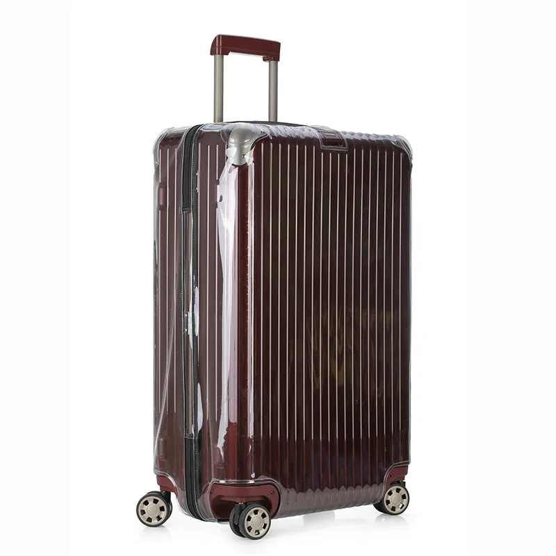 Luggage Cover For Rimowa Suitcase Dustproof Protector Case with Zipper Customized PVC Clear Protecter Covers No Include Suitcase