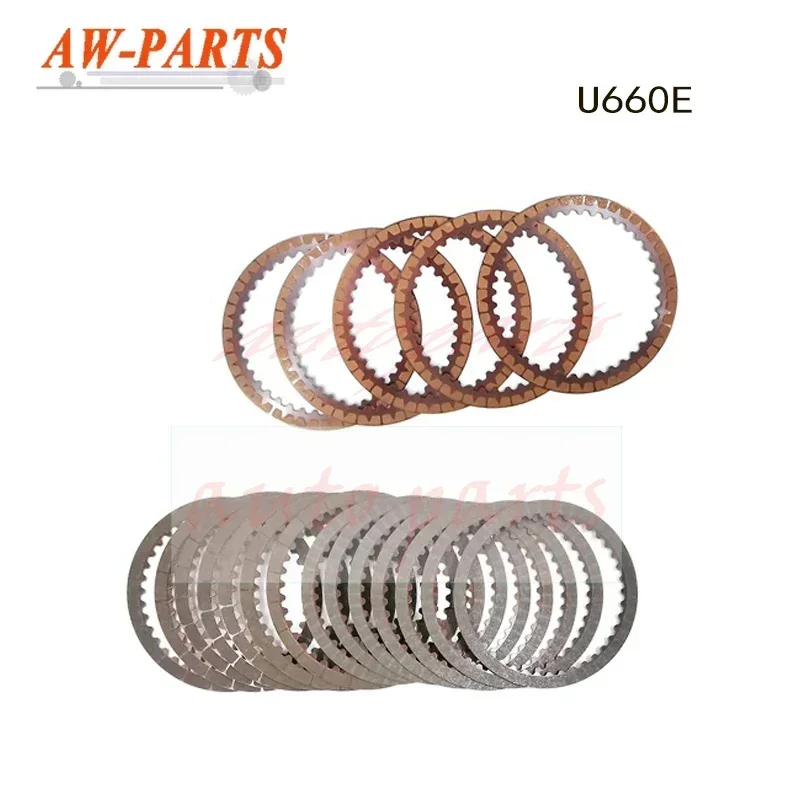 Auto Parts U660 U660E Transmission Clutch Discs Repair Kit For TOYOTA 6 Speed Friction Plates Car Accessories