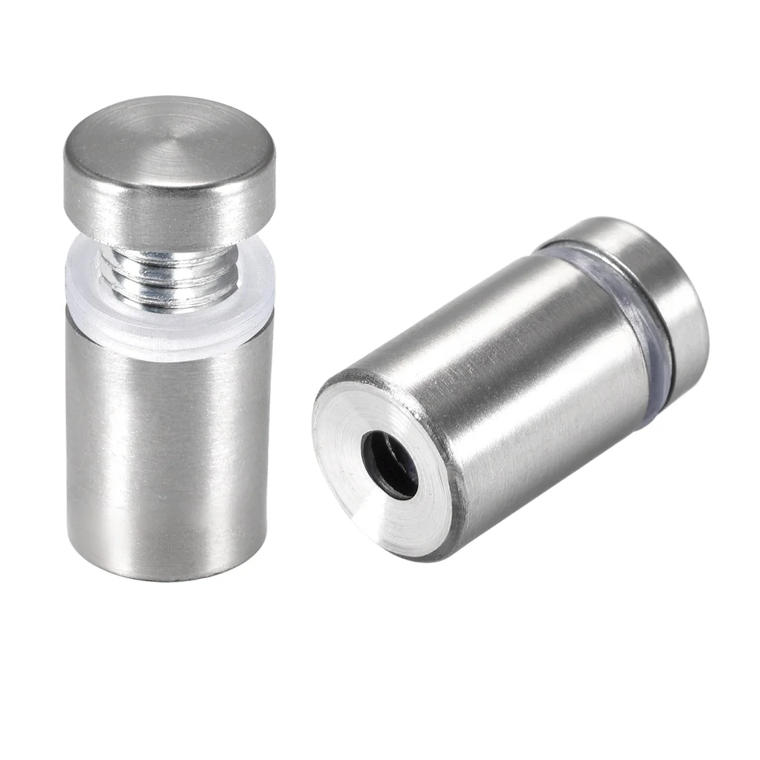 10/12/20pcs Standoff Screws Advertising Nails 12/16mm Dia. Stainless Steel Wall Mount Acrylic Glass Sign Standoff Fixing Screws