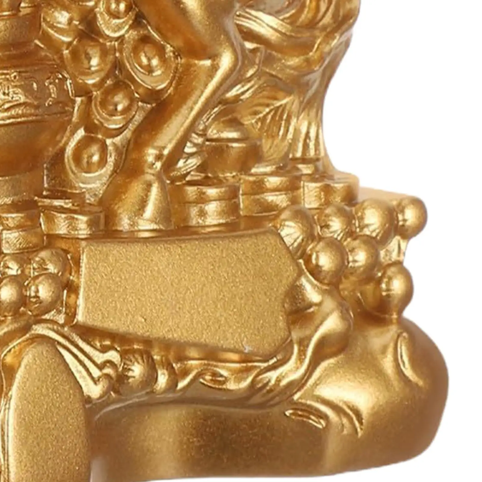 Horse Statue Golden Collectible 2026 Sculptures Resin Chinese New Year Horse Statue For Luck Rich Wealth Blessing Holiday
