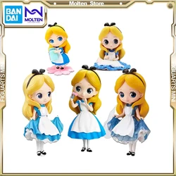 Bandai Q Posket Alice In Wonderland A/B Version Action Figure Collectible Model Collectible Doll Toys Gift