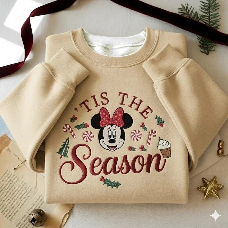 2025 ميني طباعة ربيع جديد عيد الميلاد الأطفال الفتيات طويلة الأكمام البلوز السراويل الاطفال عارضة Sweatsuit #2