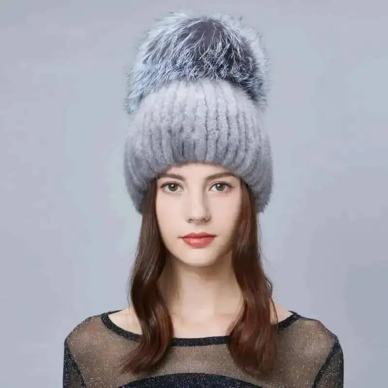 chapeau-en-vraie-fourrure-de-vison-pour-femme-protection-des-oreilles-tricote-a-la-main-chapeau-d'hiver-en-fourrure-naturelle-avec-grande-boule-de-fourrure-de-renard