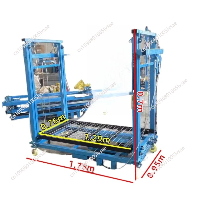 Construction Site Wireless Remote Control Folding Small Household  Lifting Platform Mobile Electric Lifting Scaffold Lift
