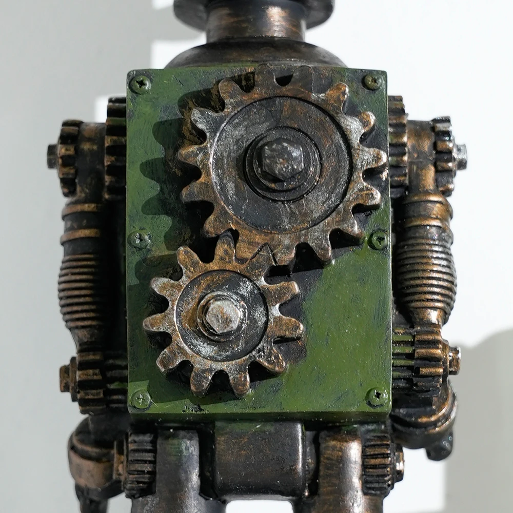 American retro robot model ornaments home living room TV cabinet wine cabinet window decorative ornaments crafts