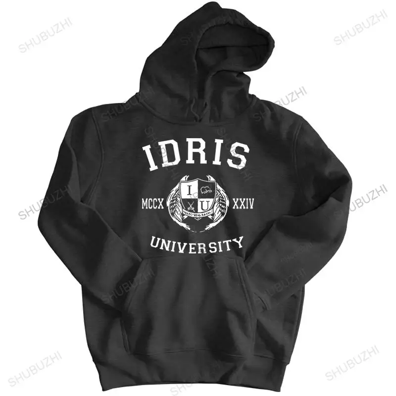 New Idris University Shadowhunters hoody Men Lightwood 13 Herondale 91 Lightwood 89 Printing hooded coat Us Plus sweatshirt