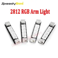 1Set /4pcs SpeedyBee Programmable 2812 RGB Arm Light Strips Armlight 5V LED Board for RC Freestyle Whoop Quadcopter Drones Frame