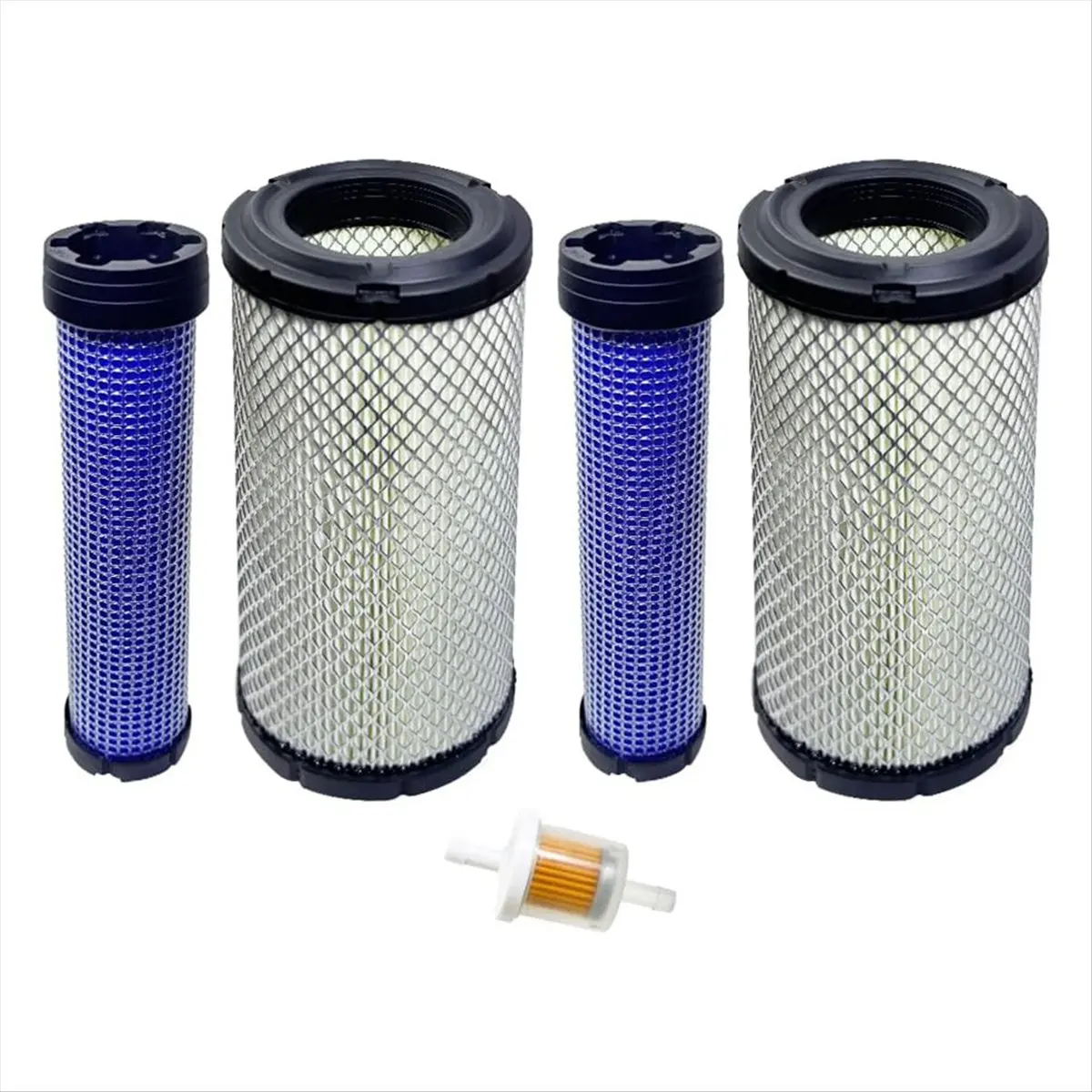 HGHO 2 Sets Air Filter for 11013-7044 & 11013-7045 Inner & Outer, for P821575 & P822858