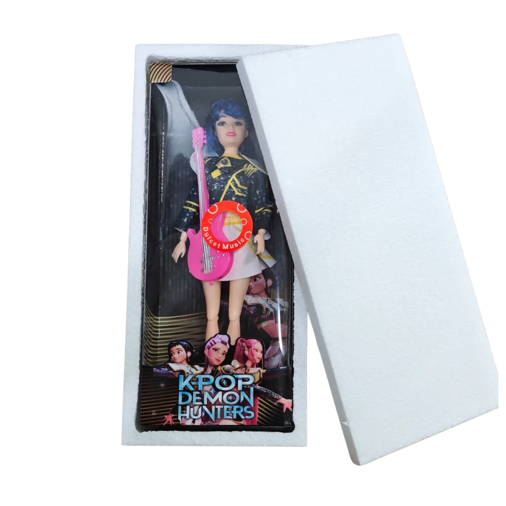 30 سنتيمتر K-Pop شيطان الصيادين مع نسيج دقيق أنيمي دمية لعبة من الفينيل رومي ميرا زوي عيد ميلاد عيد الميلاد مفاجأة هدية للفتيات