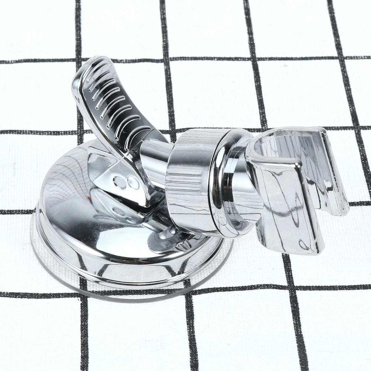 

Adjustable Suction Head Wall Mount Bathroom Bracket All Mounting Parts Easy Install Flat Smooth Surface Polished Luxury