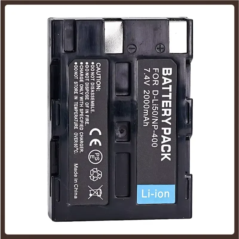 7.4V 2000mAh Battery for Minolta Pentax Camera