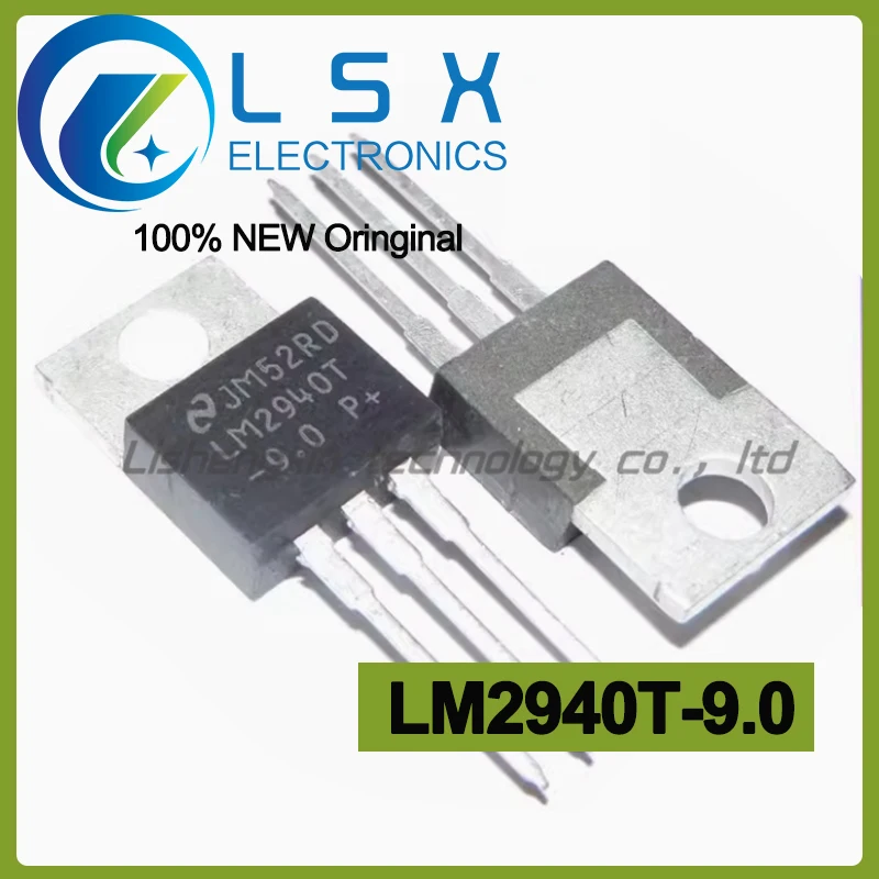 5-10pcs LM2940T-9.0 P+ LM2940T 9V TO-220 New and Original