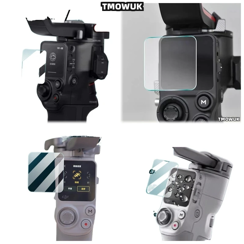 

For DJI RS 2 3 Mini RSC2 3 Pro 4 Pro Mini DJI Focus Pro High - Quality Tempered Glass Guard Cap