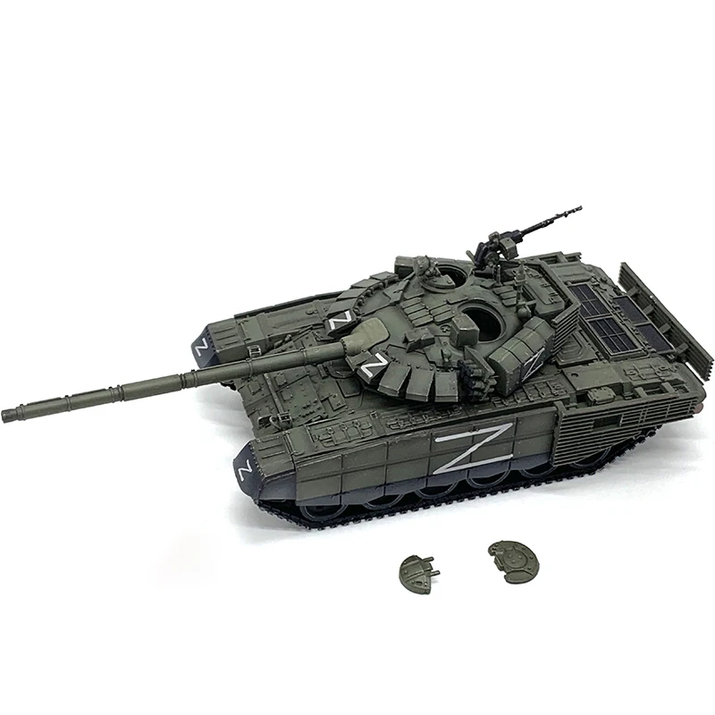 

Боевой танк ARTISAN T72, модель российского военного танка в масштабе 1:72, классический подарок для взрослых