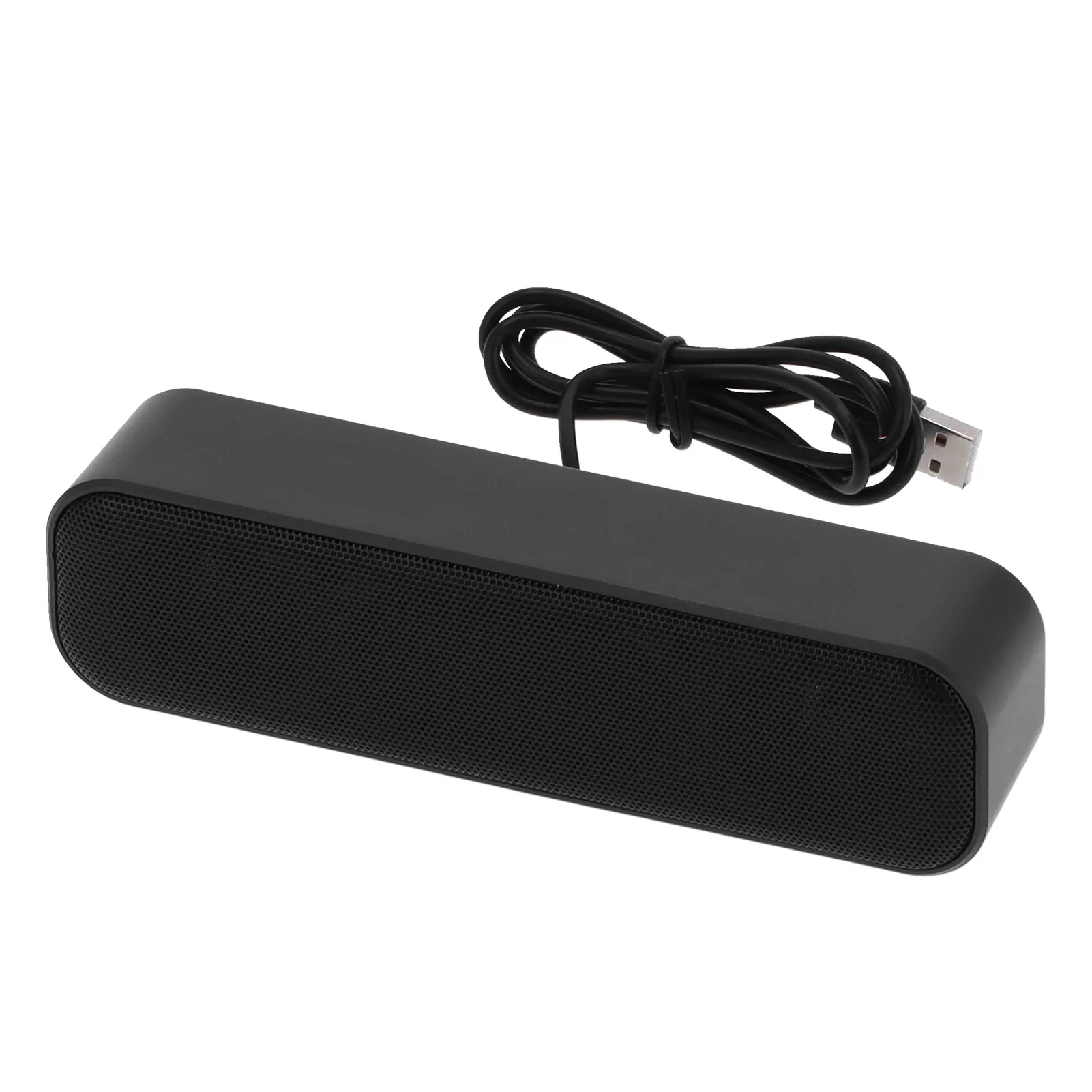 Soundbar estéreo para festa de escritório e casa, Alto-falante do computador, Compatibilidade forte, USB, 5V Dual Channel Stereo Sound Effects