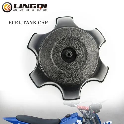 LINGQI RACING-tapas de tanque de combustible de 52mm de diámetro interior, tapa de gasolina para 49cc, 70cc, 90cc, 110cc, ATV, reemplazo de vehículo todoterreno