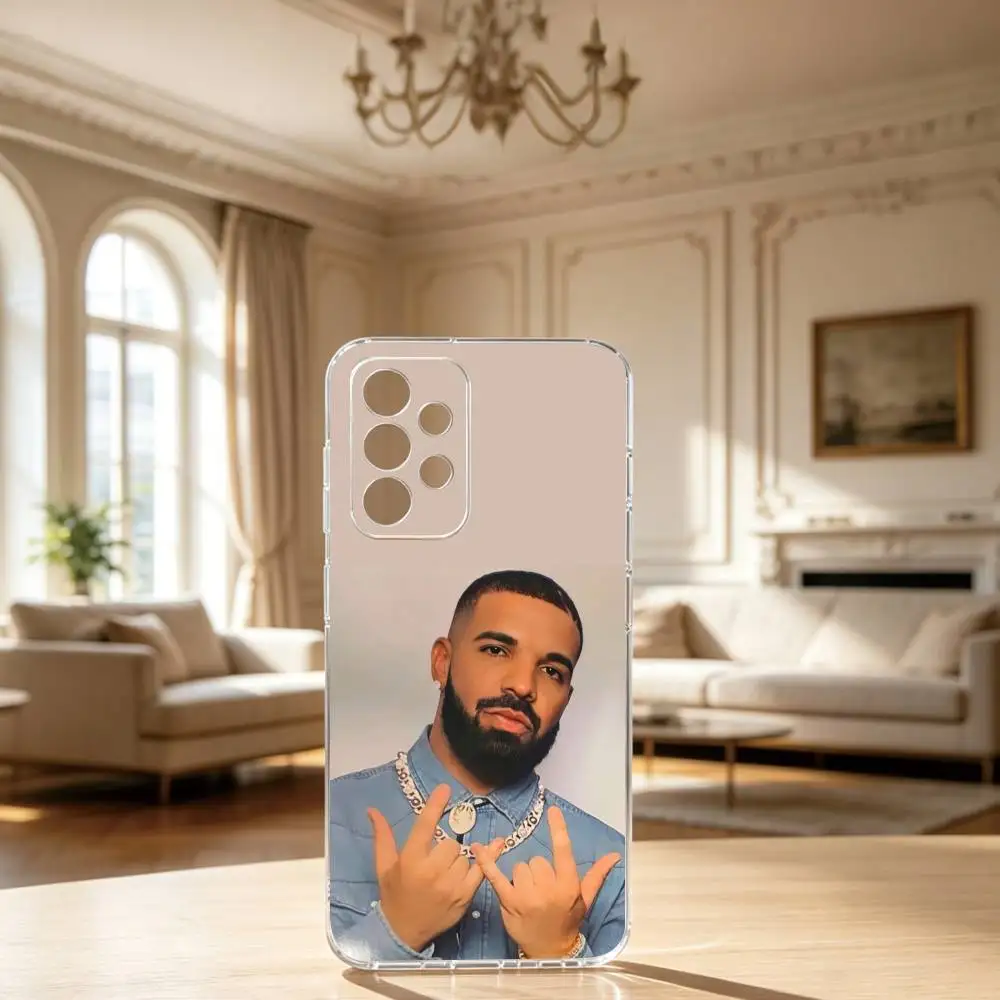 R-Rapper D-Drake Phone Case Transparent Silicone Soft For Samsung S25,S24,S21,S22,S23,S30,Ultra,S20,Plus,Fe Gift