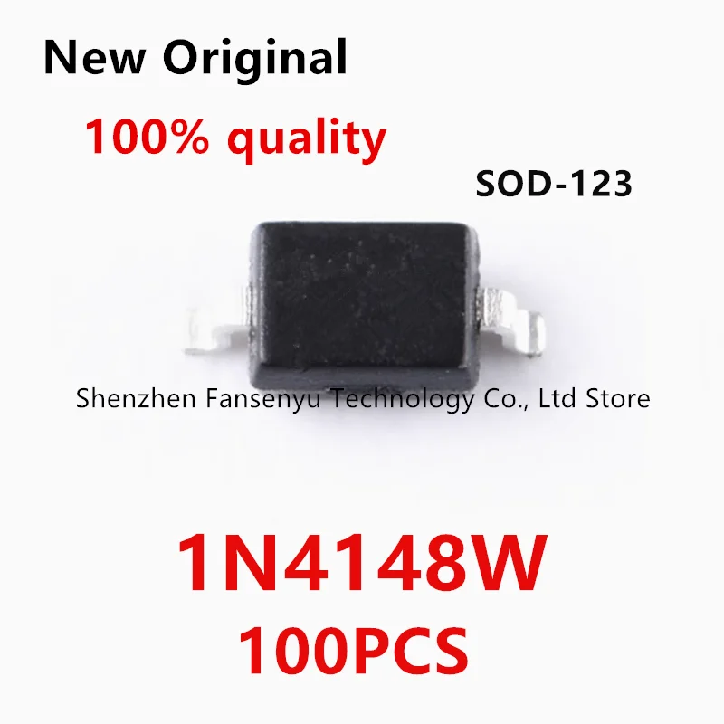 

(100pcs) 1N4148W SOD-123 1206 SMD Switch Diode 1N4148 SOD123 (Marking A2)