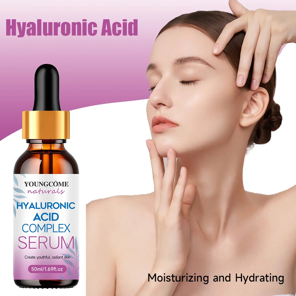  YOUNGCOME Hyaluronic Acid Serum Deep Hydration Anti-Aging and Skin Repair for a Radiant Glow Fast-Absorbing Reduce Fine Lines