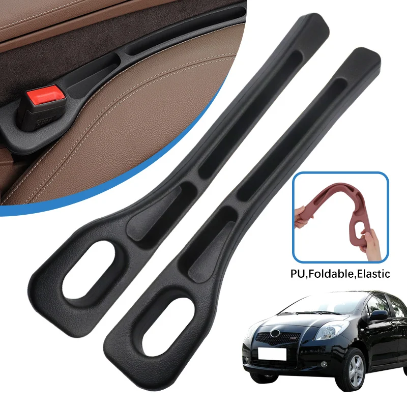 

Car Seat Gap Filler Side Seam Plug Strip Leak-proof Filling Strip For Toyota Yaris Car Decoration Accessories