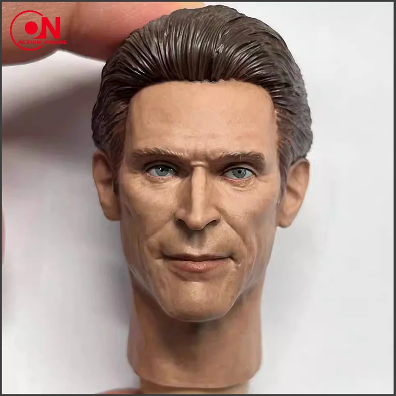 in stock 1/6 Scale Willem Dafoe Head Sculpt Carving Model Fit 12'' Male Soldier Action Figure Body Dolls In Stock