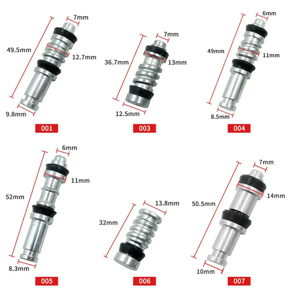 11/12.7/13.8/14 mm Motorcycle Clutch Brake Pump Set Piston Plunger Repair Kits Master Cylinder Piston Rigs Repair Accessories