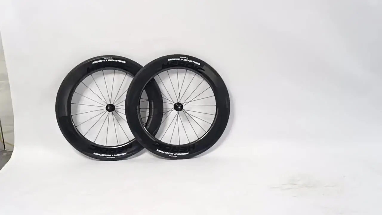 カーボントラック自転車ホイールセット,深さ700c,38mm, 58mm, 86mm,固定ギア,シングルスピード自転車ホイール,UD表面リム