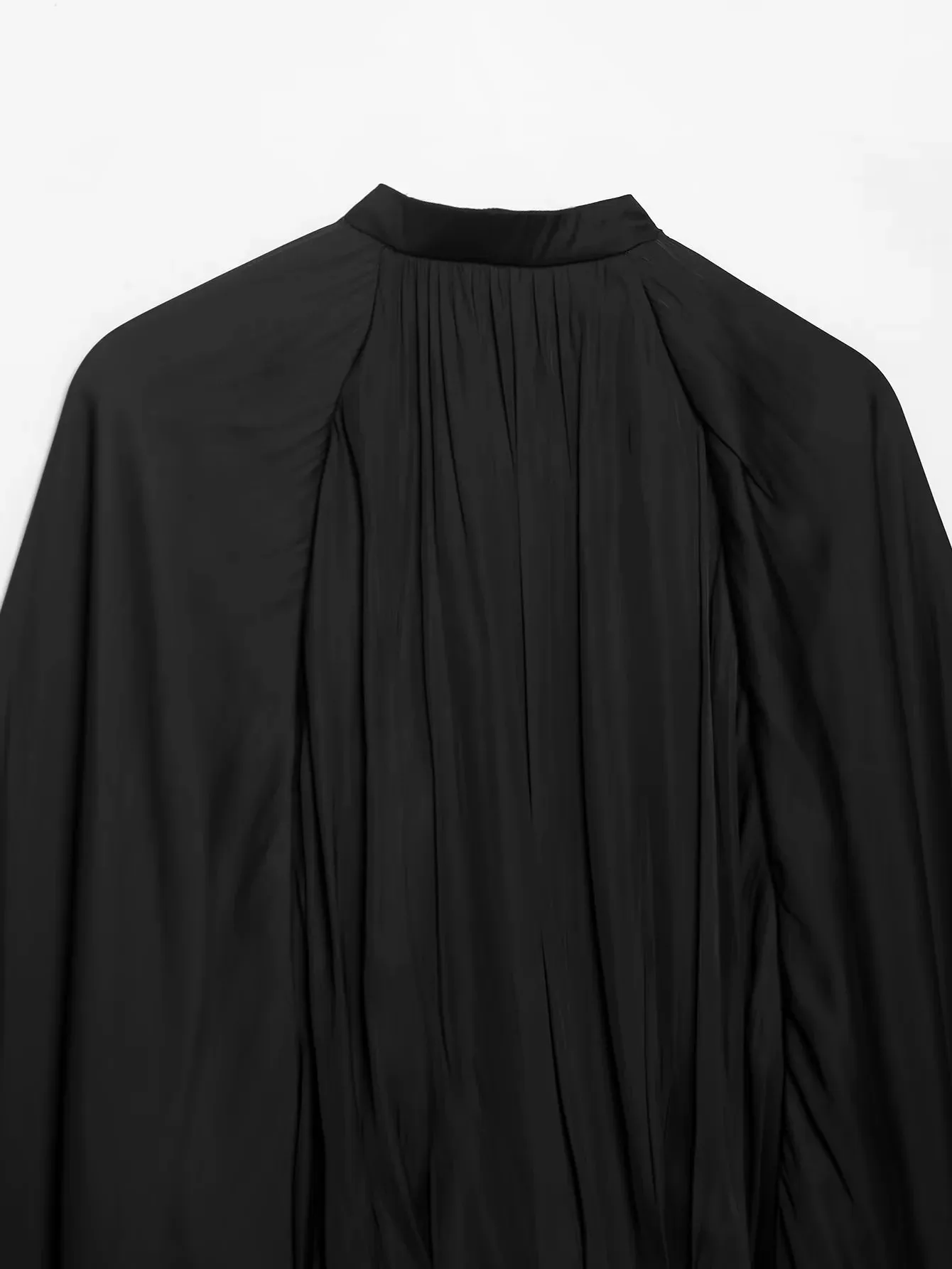 Damen Herbst Neuankunft Langarm-Jacke Damen Batwing Loose Fit Parka Jacke Lässiger Modestil Damenjacke – Detail 6