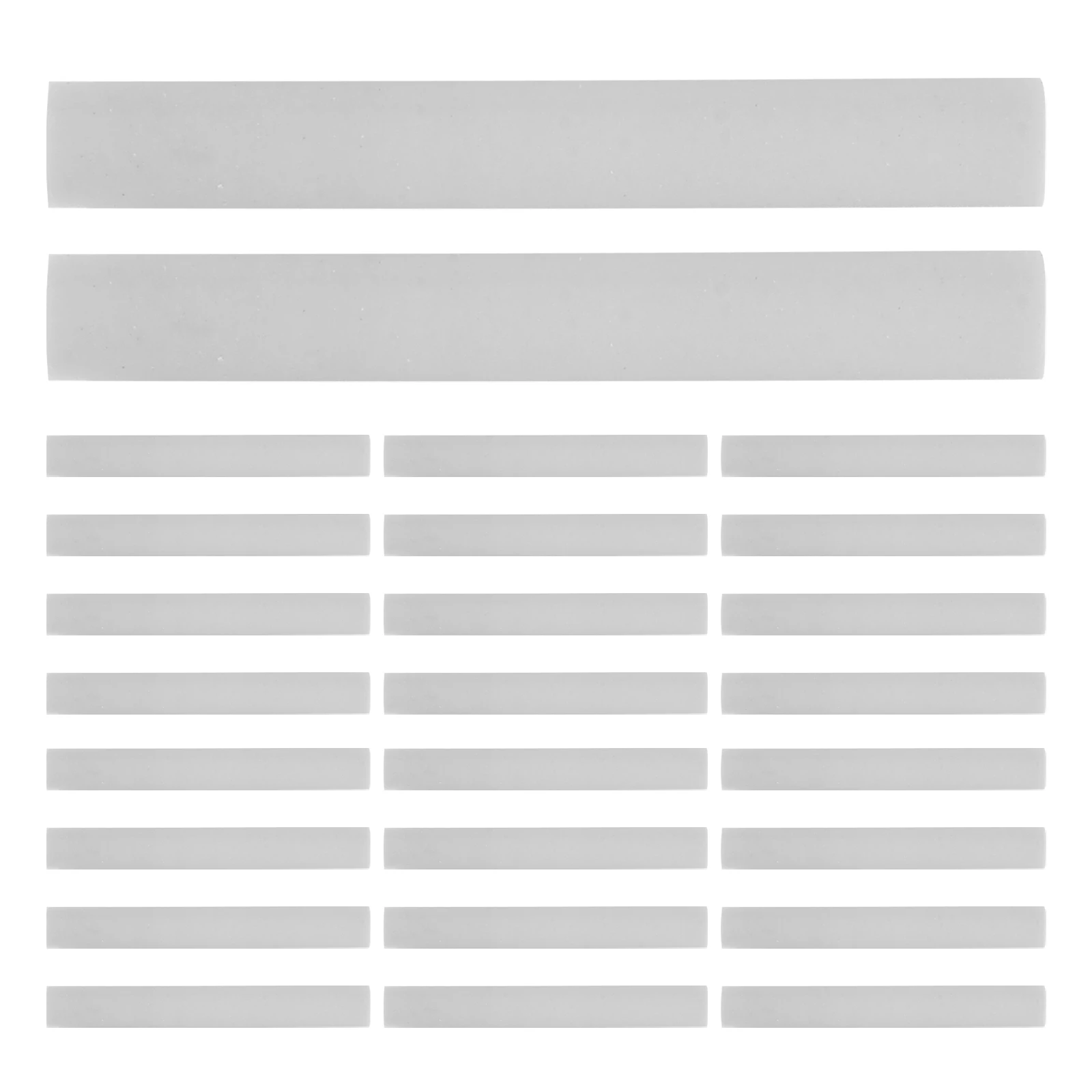 

100Pcs Long Erasers White Drawing Erasers for Sketching Painting School Office Drawing Eraser