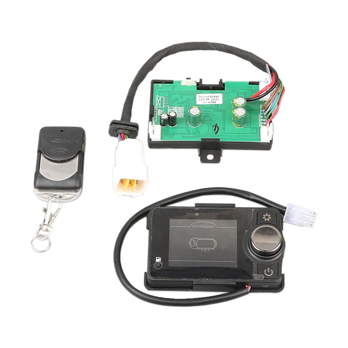 Car Air Heater LCD Switch Parking Controller Remote Control+Motherboard Direct Replacement Car Accessories