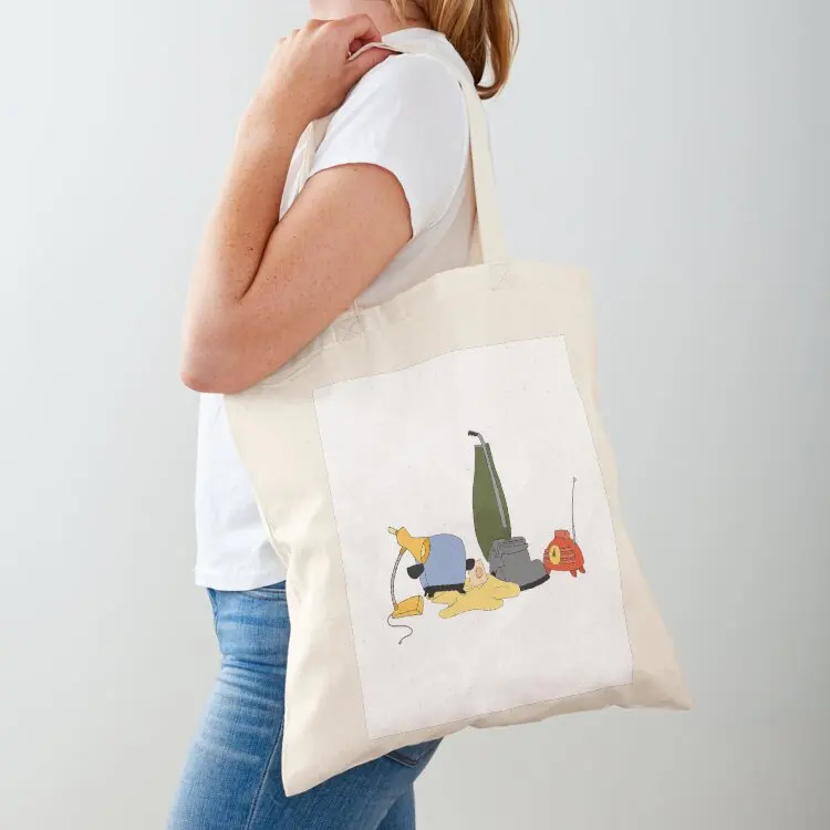 

Brave Little Toaster Tote Bag supermarket folding bag sac pour femme Canvas bag for women Customizable tote