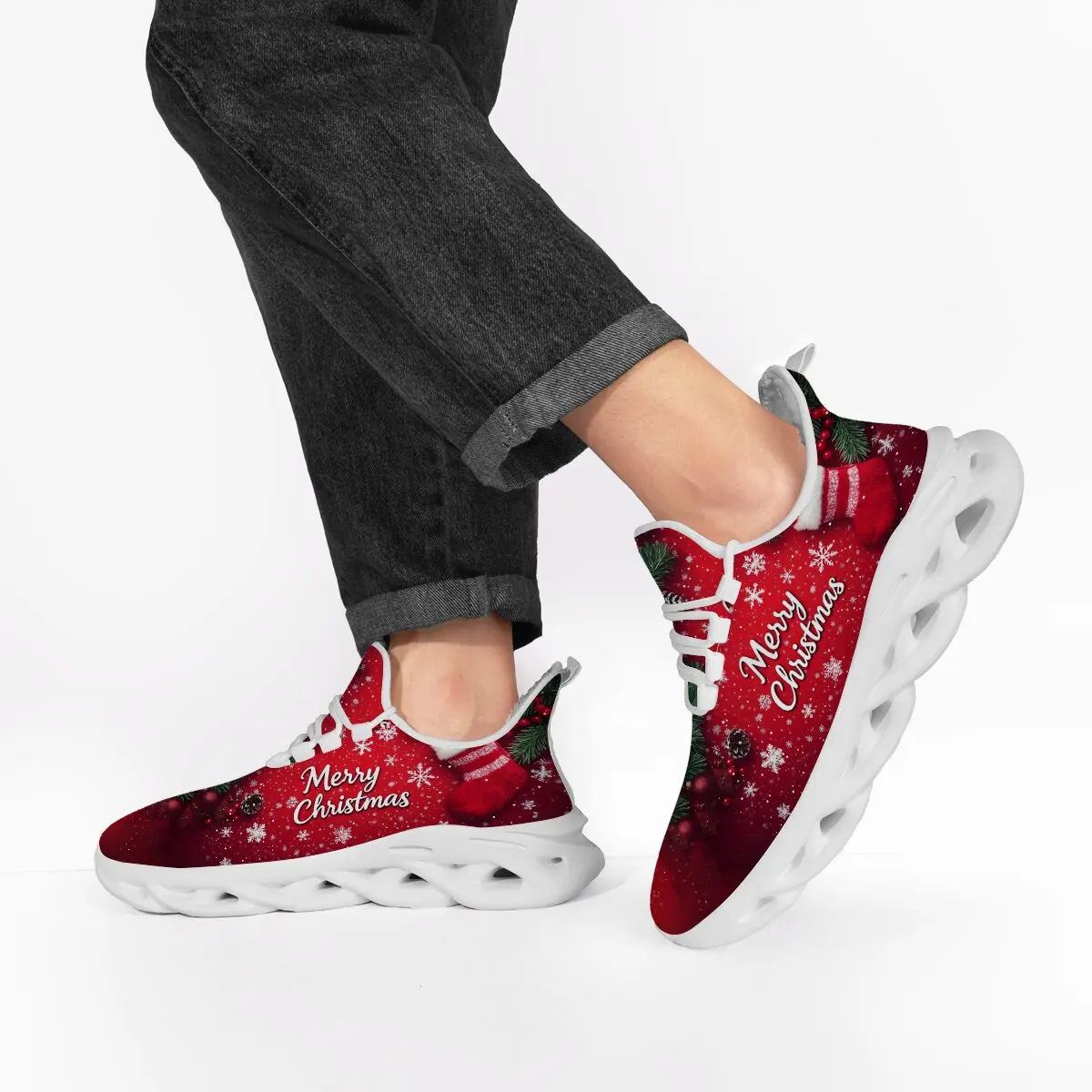 

Fashionable Men's Sneakers Fitness Training Non Slip Women Athletic Gym Sneakers Lightweight Breathable Flats Mesh Running Shoes