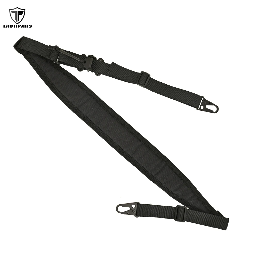 FC 2 Point Modular Rifle Sling Heavy Duty Clash Hook Padded Shoulder Strap Rapid Adjustable Pull Tab Hunting Accessories