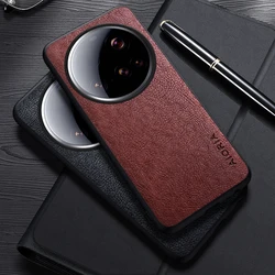 Case For Xiaomi 15T Pro Ultra Simple Design Luxury Leather Business Cover For xiaomi 15 ultra Case