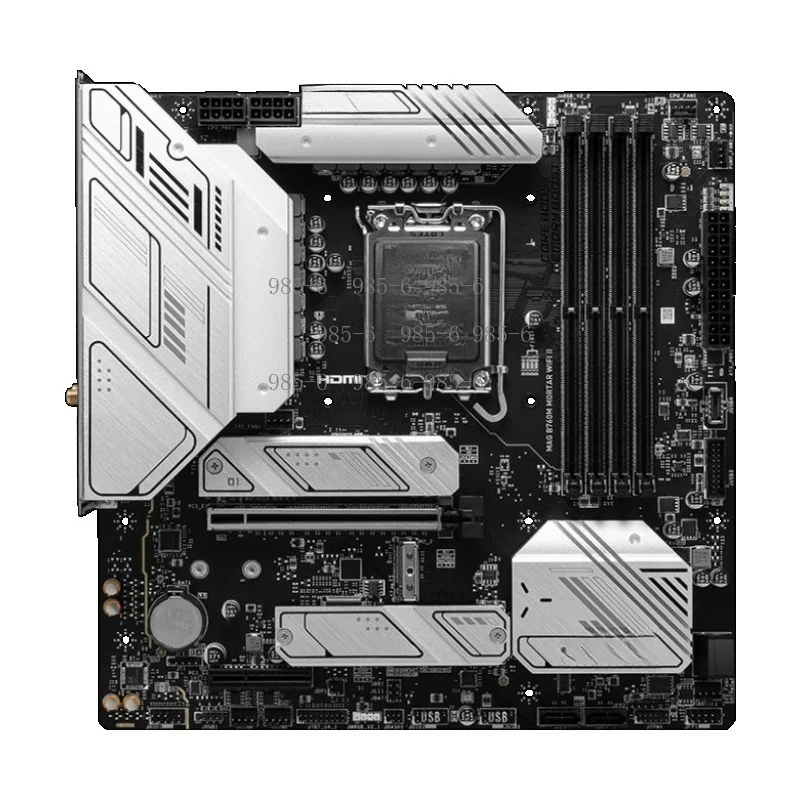 13600KF/14600KF CPU Combo Kit, Small Mainboard B760 G GAMING Supports D4/DDR5