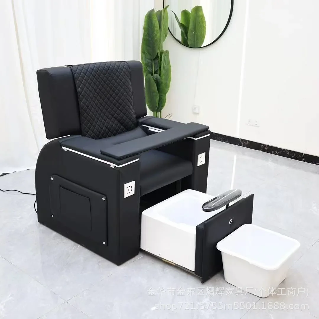 Multifunctional manicure, eyelash tattoo embroidery sofa, foot beauty, reclining chair, single foot washing electric foot massag