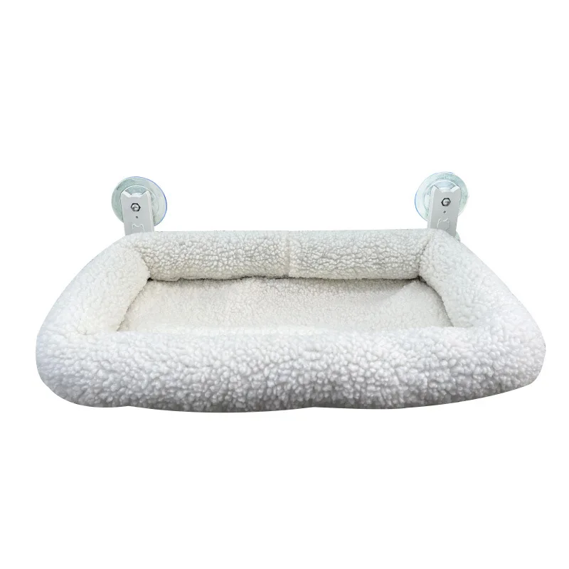 

Winter thick cat hammock plush pad hanging glass cat nest warm and comfortable multi-style optional pet supplies
