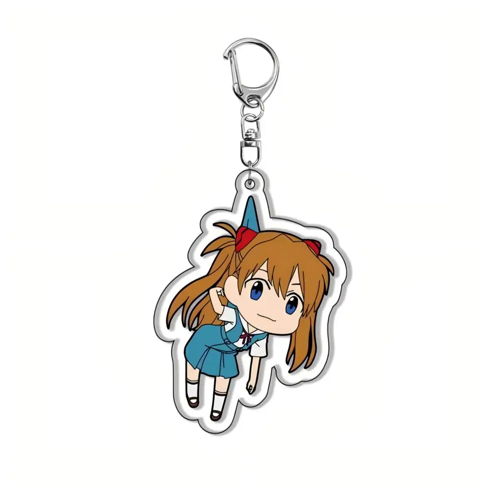 6CM Charm hot Anime EVA Acrylic Keychain Model Cosplay Characters Ornament Accessories Goods Collection Gifts
